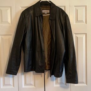 Men’s leather jacket
